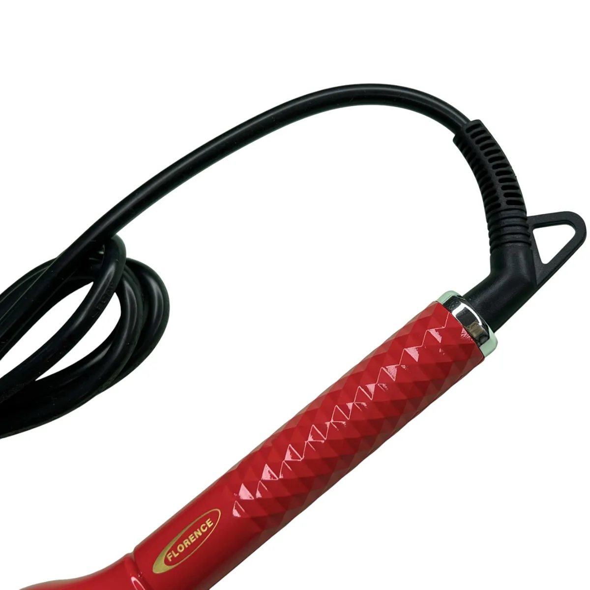 Boucleur de Cheveux avec Afficheur Florence HK450-4 – 75W – Rouge - Céramique – 22 mm