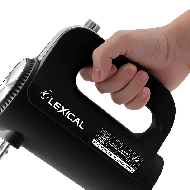 Batteur électrique Lexical LMX-1731 - 400 Watts - Noir