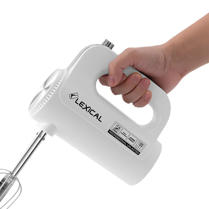 Batteur électrique Lexical LMX-1731 - 400 Watts - Blanc