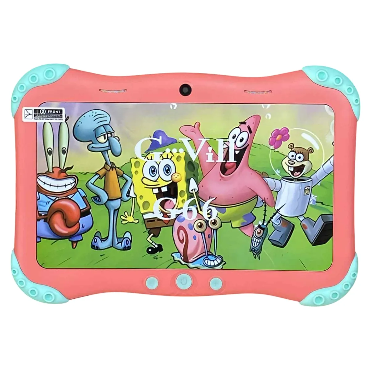 Tablette kids G-Vill G66  – Rose - 6Go + 128Go – WiFi – IPS LCD