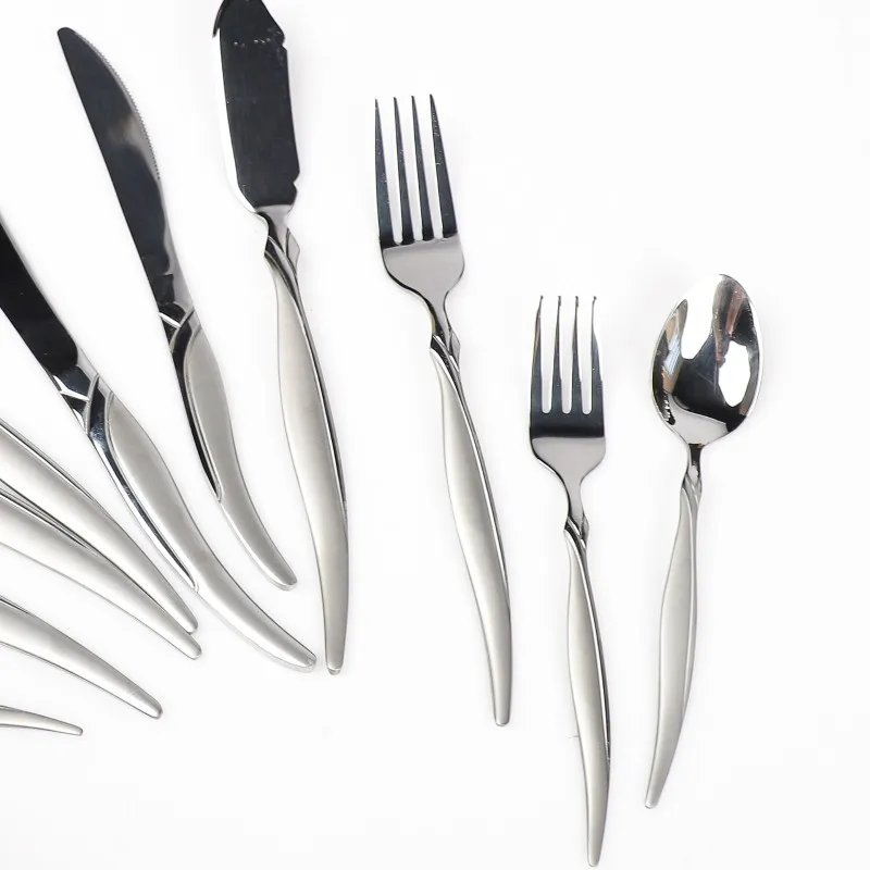 Coffret Ménagère 125 Pièces en Inox 18/10 Carré - ABM