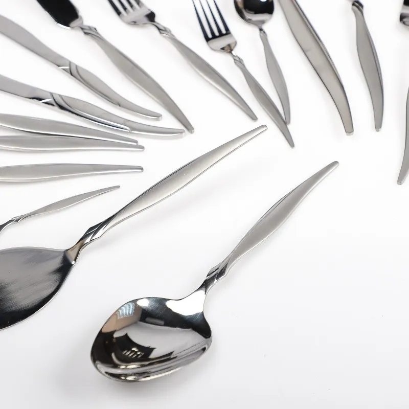 Coffret Ménagère 125 Pièces en Inox 18/10 Carré - ABM