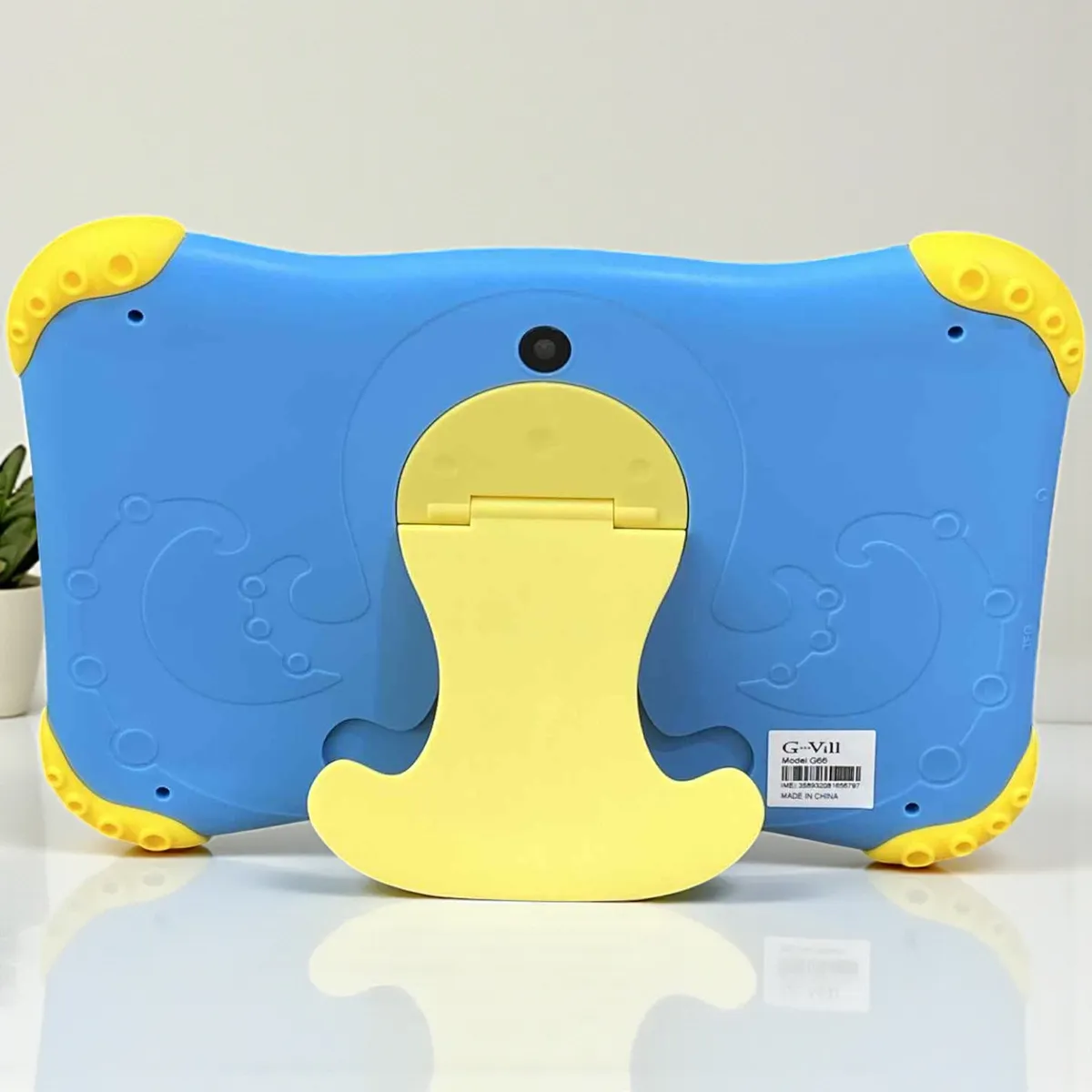 Tablette Kids G-Vill G66  – Bleu - 6Go + 128Go – WiFi – IPS LCD