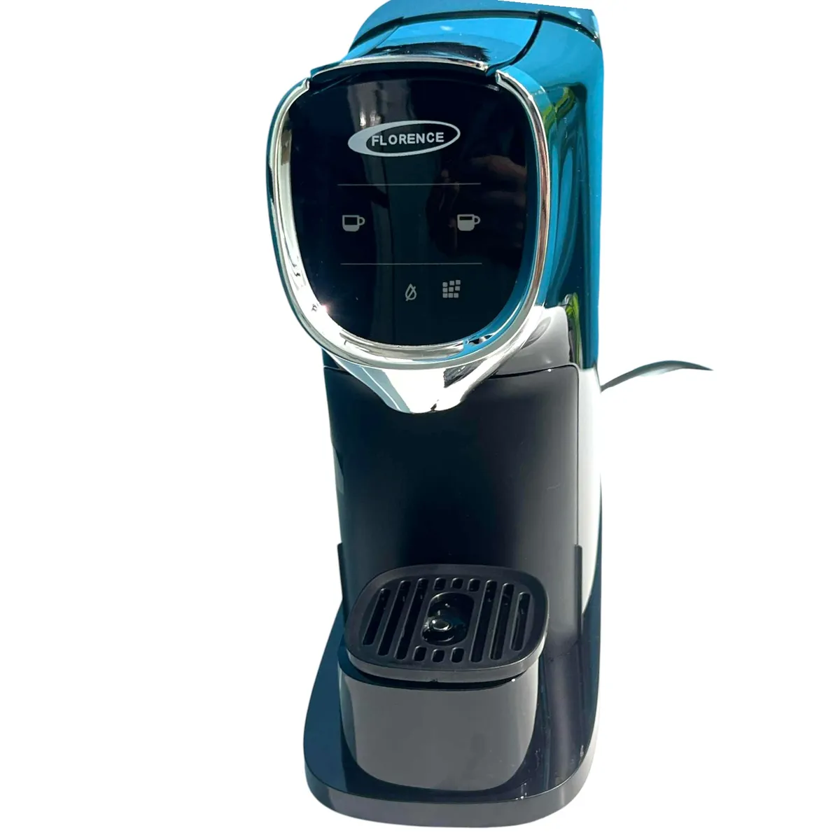 Machine à café compatible Nespresso avec afficheur Florence 3A-C285B - 19 Bars – 1200W - Noir