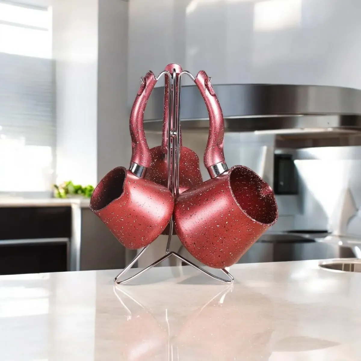 Batterie de cuisine 28 pièces granite ABM