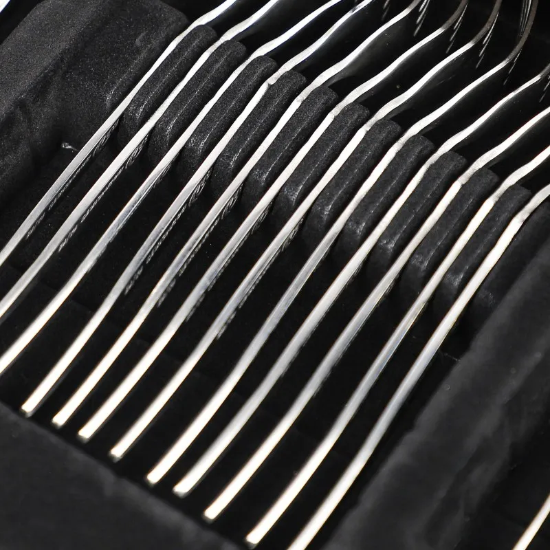 Coffret Ménagère 125 Pièces en Inox 18/10 Carré - ABM