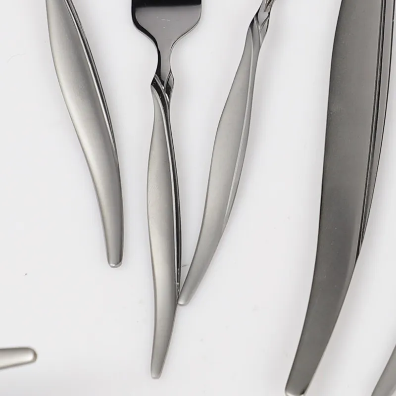 Coffret Ménagère 125 Pièces en Inox 18/10 Carré - ABM