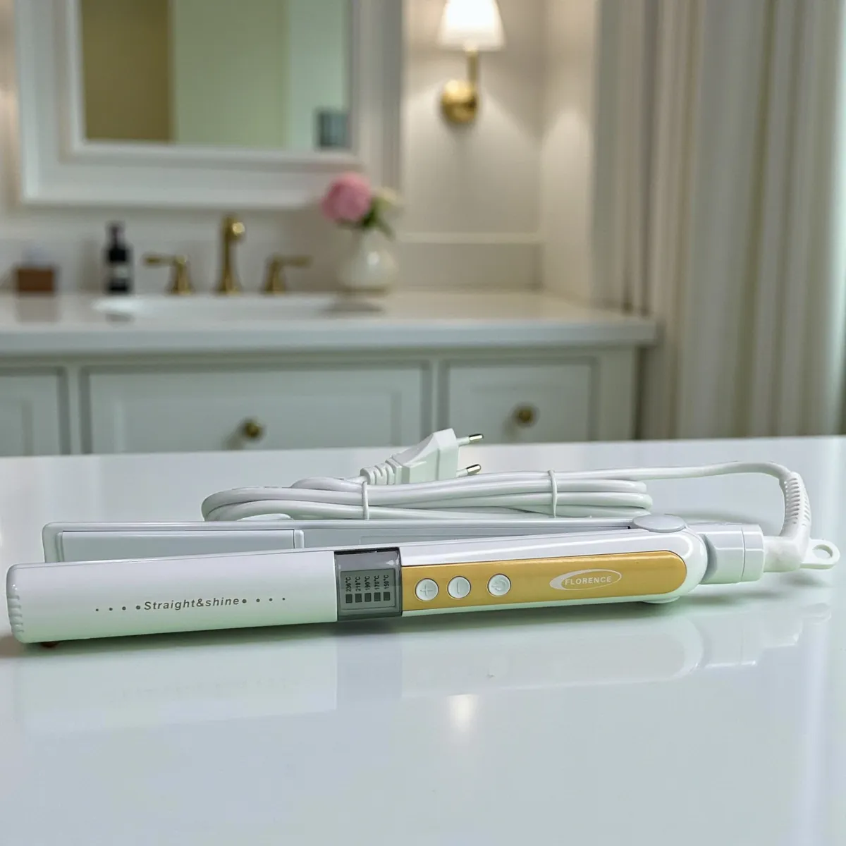 Plaque à Cheveux Professionnelle Florence HK450-1 – 100W – Orange