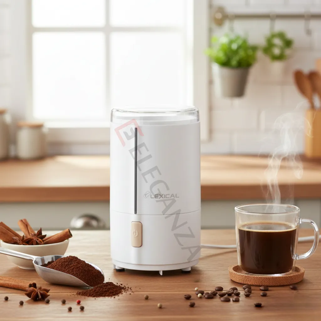 Moulin à café Lexical LCG-0701 - Blanc