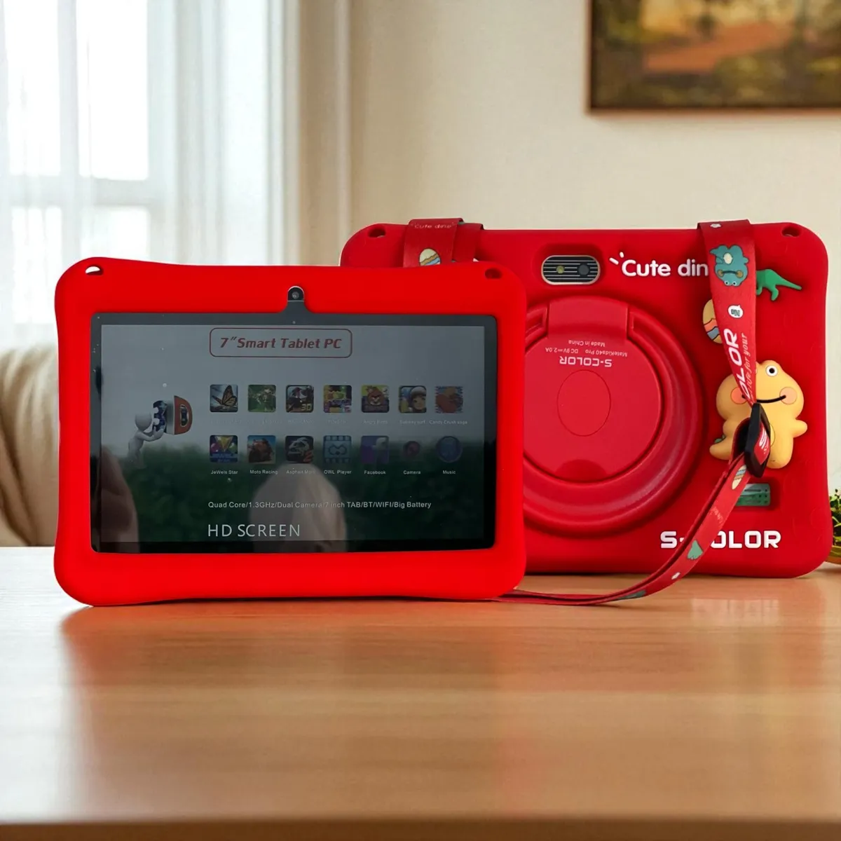 Tablette pour Enfants S-COLOR MateKids40-PRO - Rouge