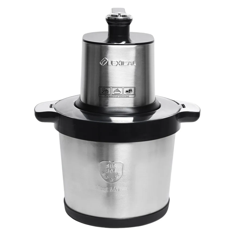 Hachoir Electrique En Inox LCH-1990  Lexical  - 8L - 800 Watts
