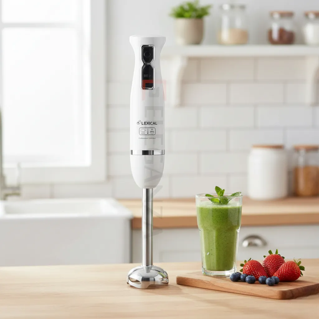 Mixeur Plongeant 3en1 Lexical LHB-1602 - 250 Watts - Blanc