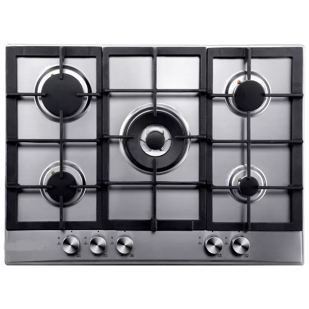 Plaque de Cuisson Florence 5 Feux  Inox Fonte FH-246SC