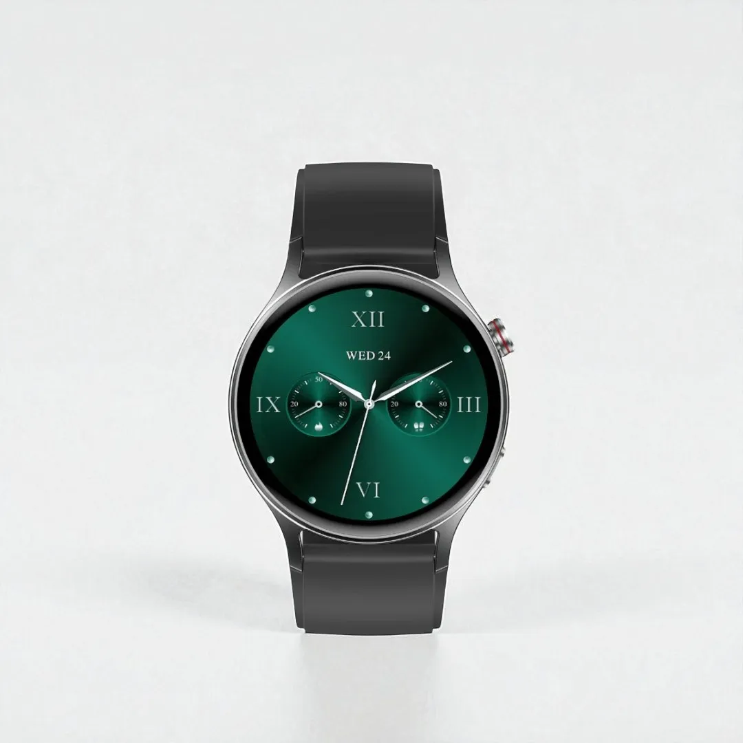 Smartwatch Maxwell AR01 – Écran AMOLED, Suivi Santé & Fitness - Noir