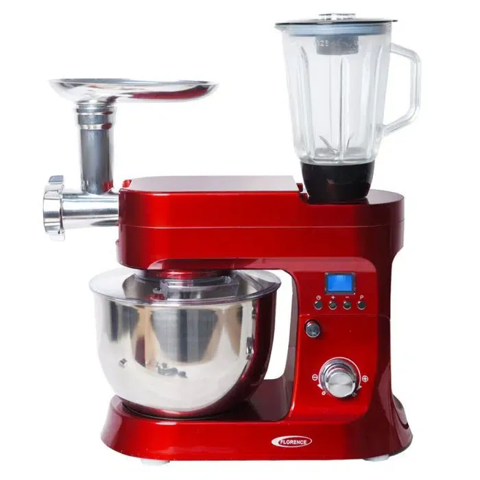 Robot Pétrin Multifonction Avec Afficheur KM1395 Florence - 6.5L - 1200W