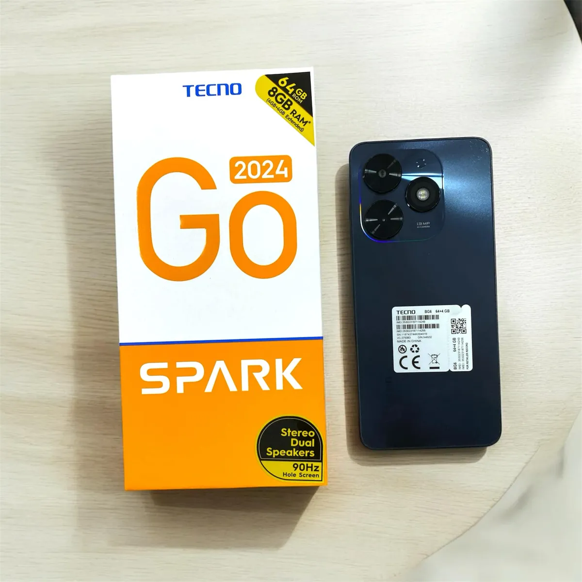 Smartphone TECNO Spark Go 2024 - 8Go/64Go