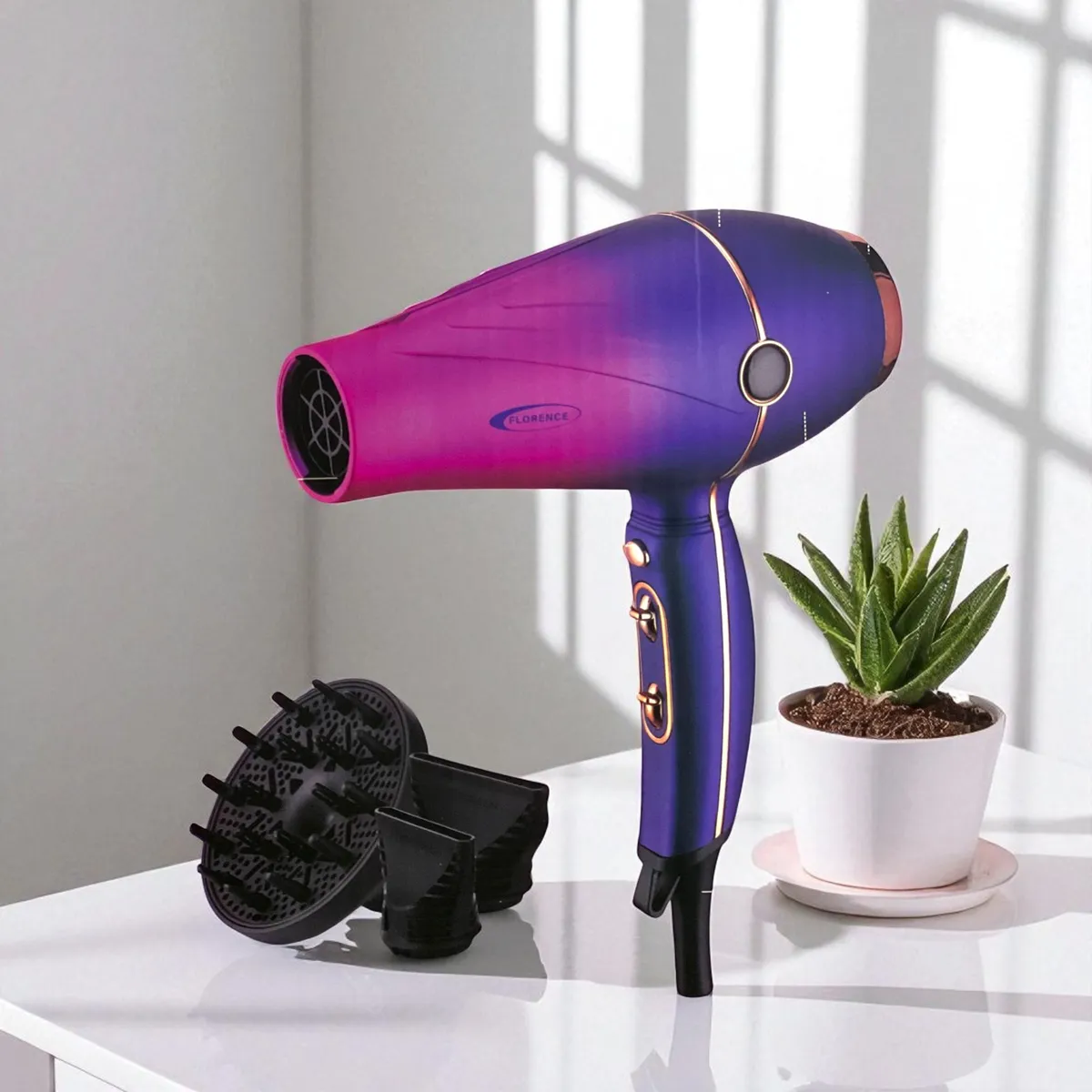 Sèche-cheveux professionnel  Florence HK400 - 2200 Watts