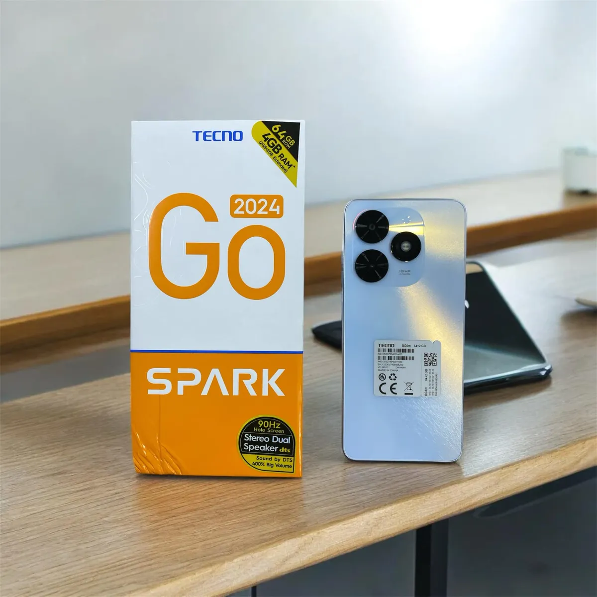 Smartphone TECNO Spark Go 2024 - 4Go/64Go